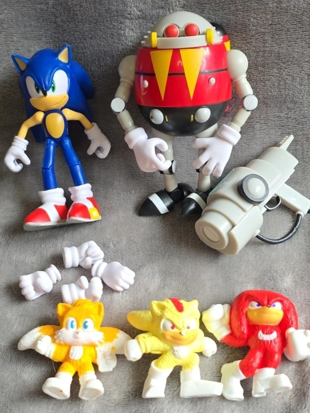 Sonic Playset with Eggman and Three Collectible Companions